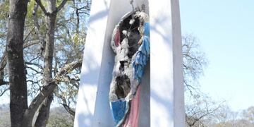 Destruyeron una imagen sagrada en San Pedro de Jujuy