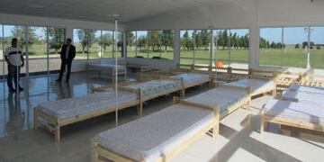 Polideportivo Larroque\nCrédito: Portal Acción