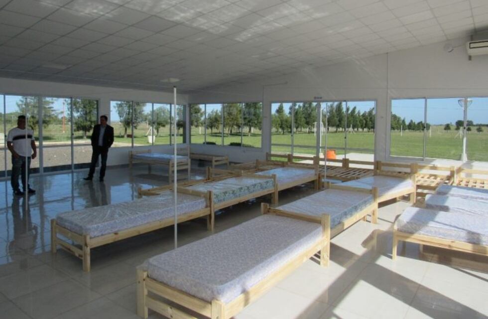 Coronavirus: Larroque convirtió su polideportivo en un Centro de Aislamiento para pacientes