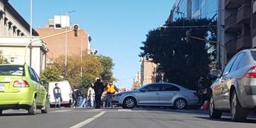 Choferes cortan frente a la UTA\u002E