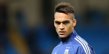 Lautaro Martínez regresará a Italia tras ser desafectado de la Selección por lesión\u002E