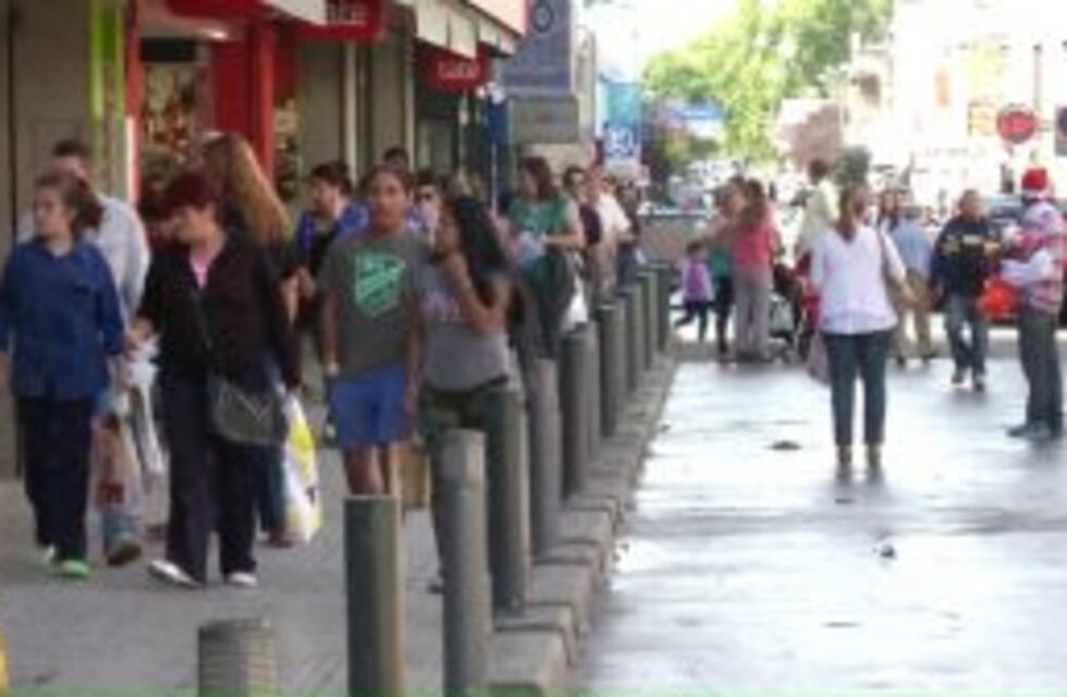 Es restringido el tránsito vehicular en el microcentro de Río Cuarto, por las peatonales de Navidad