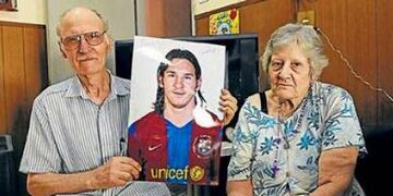 El papá de la madre de \