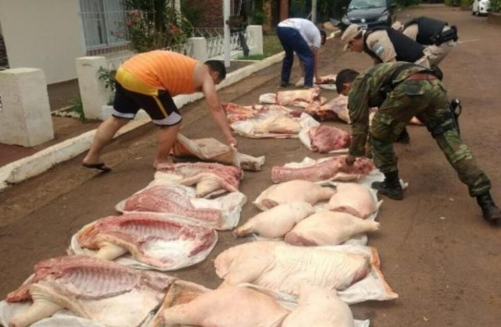 Senasa secuestró carne en mal estado en San Javier higiénicas