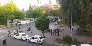 Plaza Pringles en San Luis\u002E