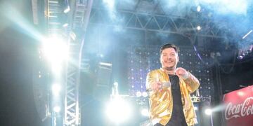 Damián Córdoba en Jesús María (Foto: Página Oficial Festival de Jesús María/RedImagen Audiovisuales)