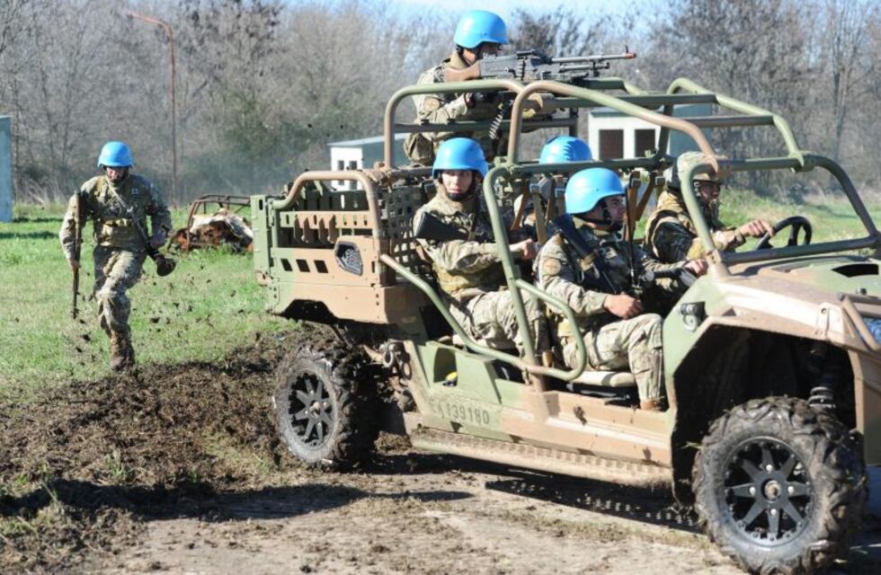 Militares de Argentina, España y EE.UU. y latinoamericanos en los ejercicios por el medio ambiente