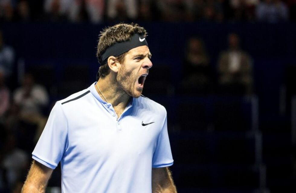 Pese a los dolores de espalda, Del Potro le ganó un partidazo a Agut y está en semis de Basilea