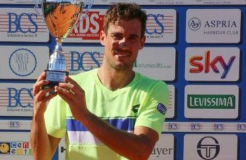 Tenis: Guido Pella se consagró campeón del Challenger de Milán