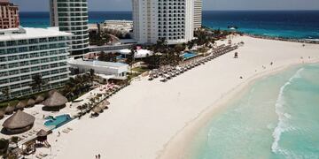 Vista aérea de Cancún (imagen ilustrativa)