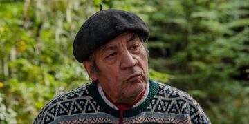 Rubén Maldonado, presidente de la Comunidad "Rafaela Ishton", del Pueblo Selk'nam.