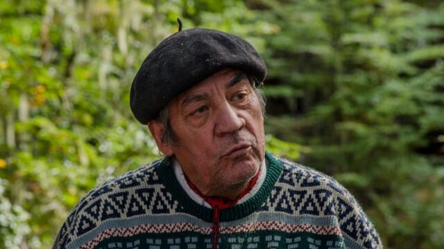 Rubén Maldonado, presidente de la Comunidad "Rafaela Ishton", del Pueblo Selk'nam.