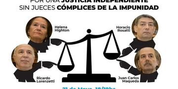 Flyer de la marcha contra Cristina (Web)