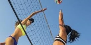 Torneo de Beach Voley en Gualeguaychú. (Foto ilustrativa).