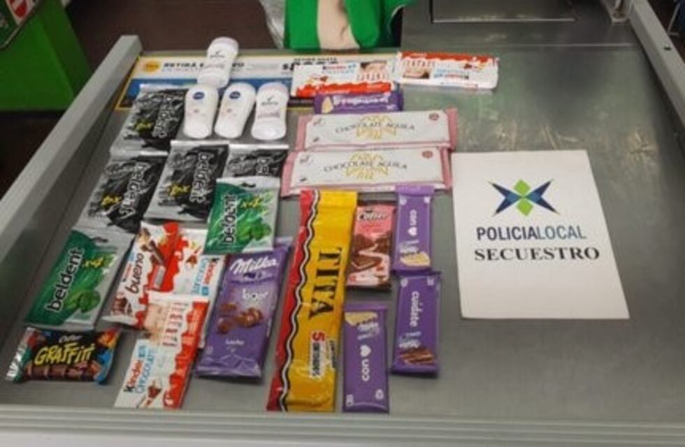 Atraparon a dos niñas que habían robado golosinas en un supermercado de Mar del Plata