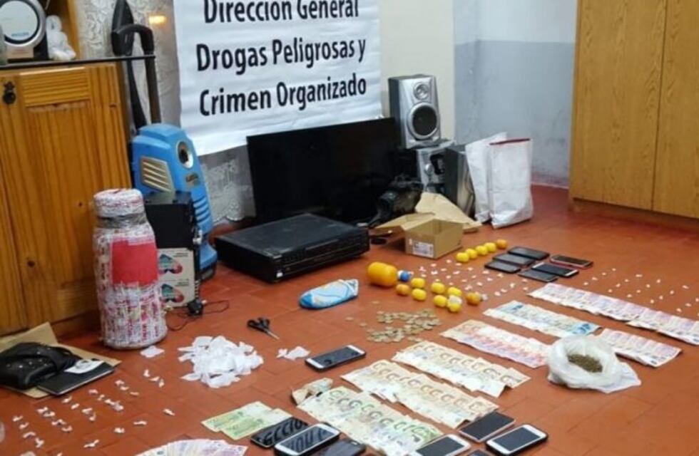 Detuvieron a nueve personas en distintos allanamientos por narcotráfico