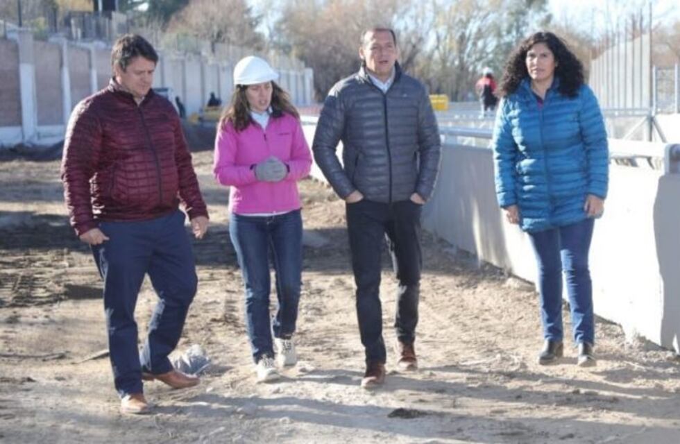 Continúa la obra de saneamiento del arroyo Durán en Neuquén