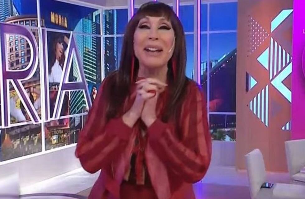 El blooper de Moria Casán en plena apertura de su programa