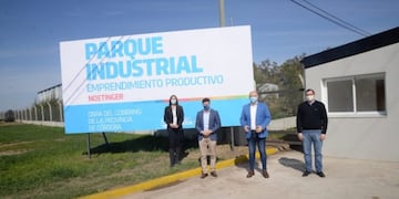 La Provincia inauguró el parque industrial de Noetinger