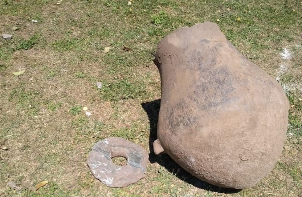 Encontraron una urna funeraria indígena con restos óseos en Burruyacú