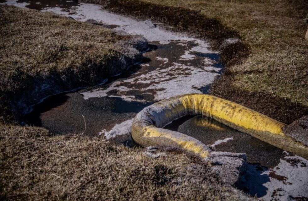 Se realizó un operativo de simulacro de derrame de petróleo