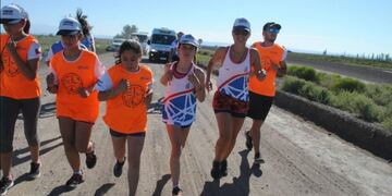 El Da Vinci unió Argentina y Chile en una posta de pueblos por la paz\u002E