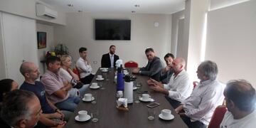 La Municipalidad de La Plata convocó a empresarios hoteleros para extremar medidas de prevención ante el coronavirus (Municipalidad de La Plata)