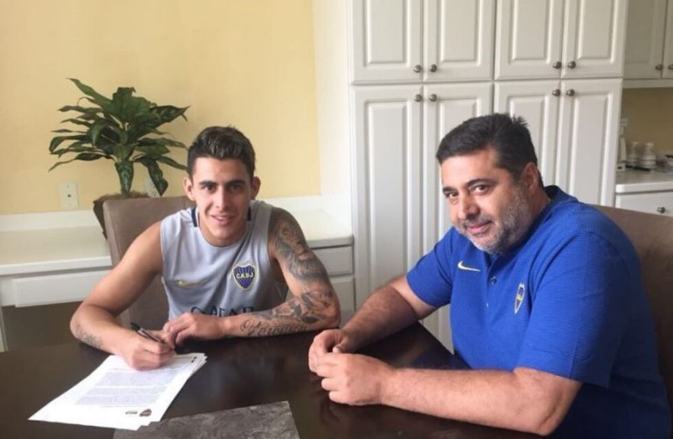 Boca le renovó a Pavón y le puso una cláusula de 50 millones de euros