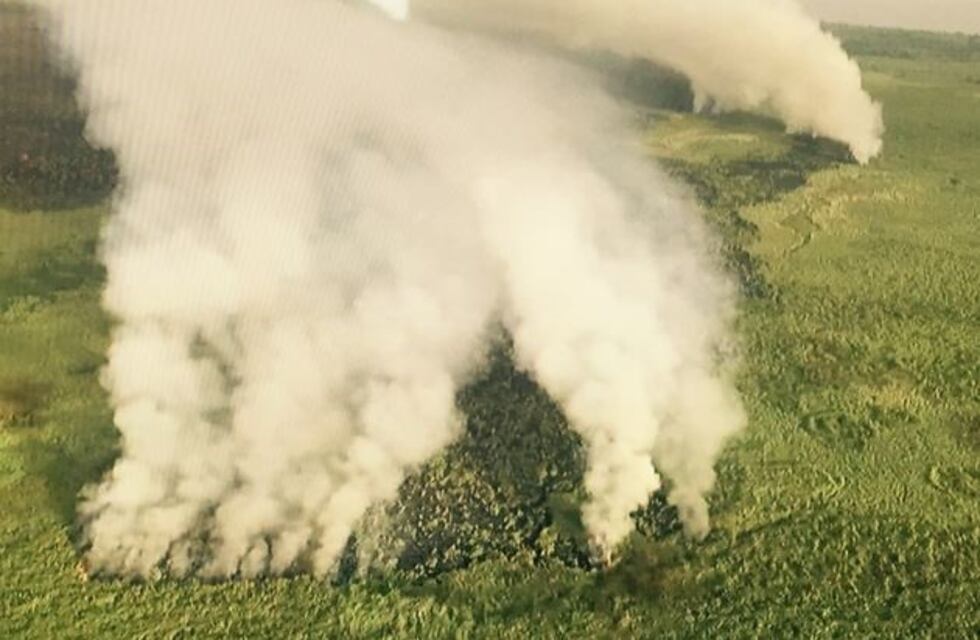 Controlaron el incendio en Punta Lara que afectaba a la Ciudad de Buenos Aires