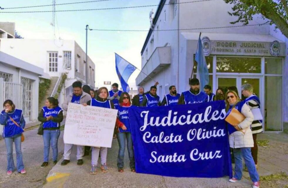 La Justicia paralizada por huelga de empleados