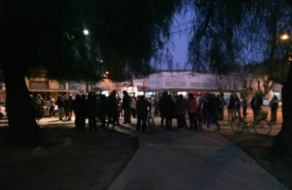 Inseguridad: vecinos de Canals marcharon para pedir mayor presencia policial