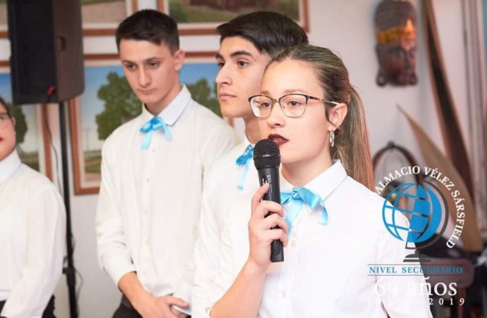 Destacable: Giuliana Cantarutti tuvo asistencia perfecta desde el nivel inicial hasta el secundario