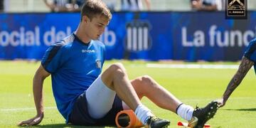 Un desgarro en el izquio de la pierna derecha\u002E La lesión que margina al zaguero Albiazul\u002E