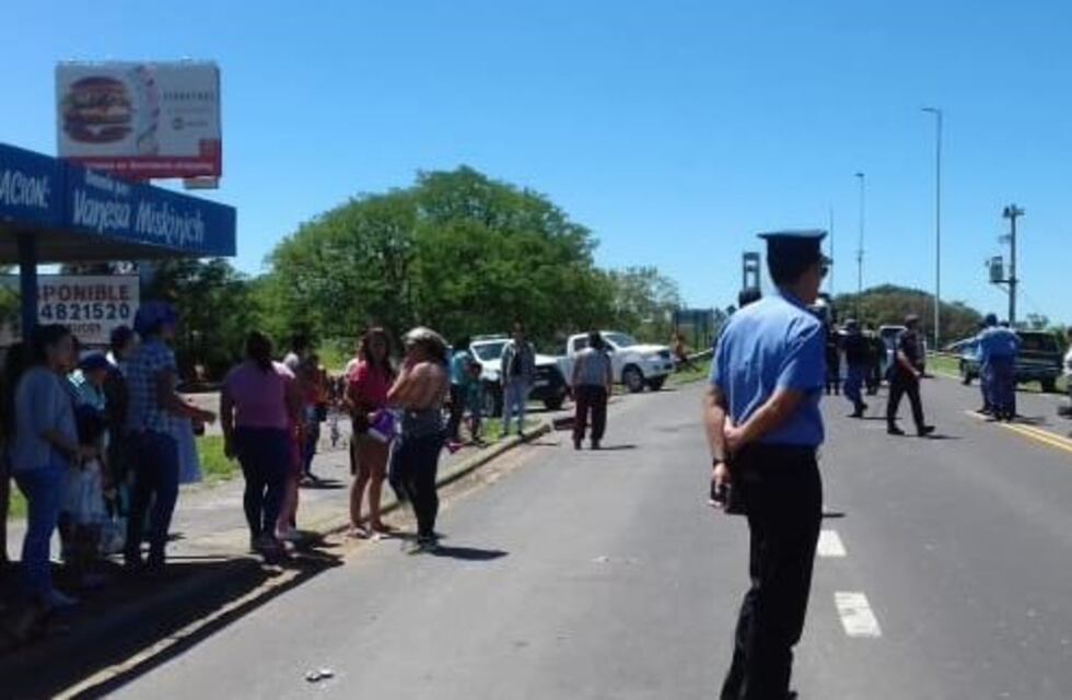 Levantaron el corte del Puente Belgrano