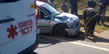 Accidente en la ruta provincial 11 de Santa Fe: 2 heridos