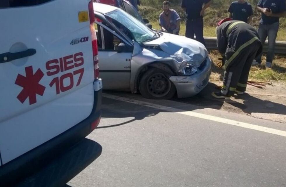 Choque de frente en la ruta provincial 21 deja dos heridos