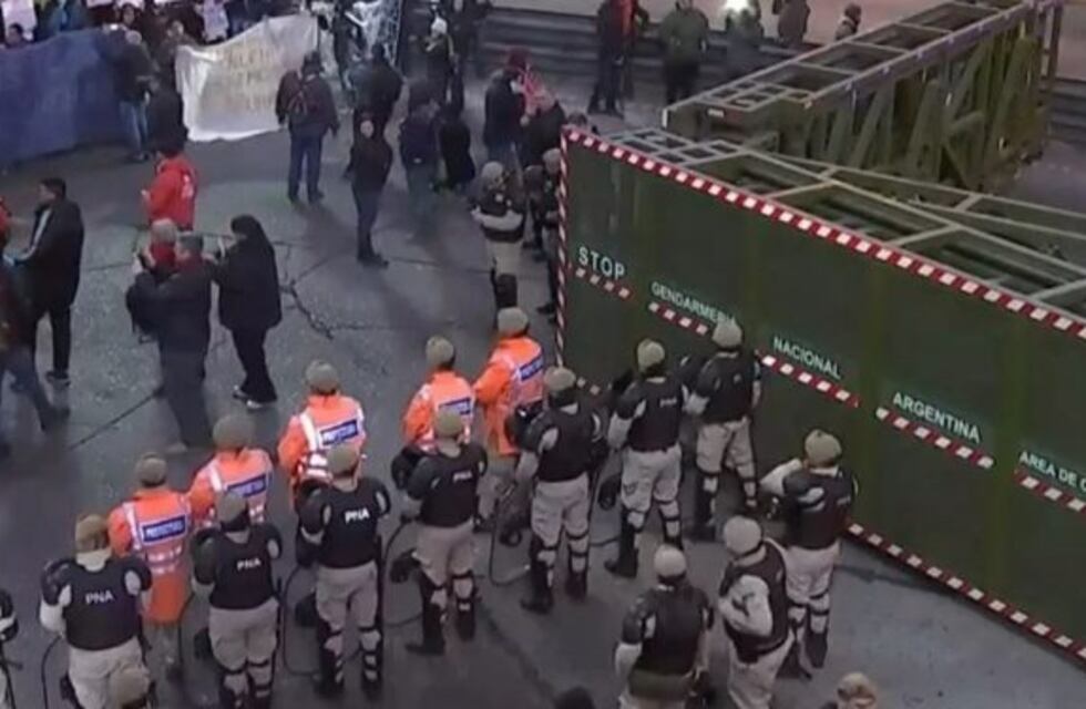 Levantaron el corte en la subida del Puente Pueyrredón