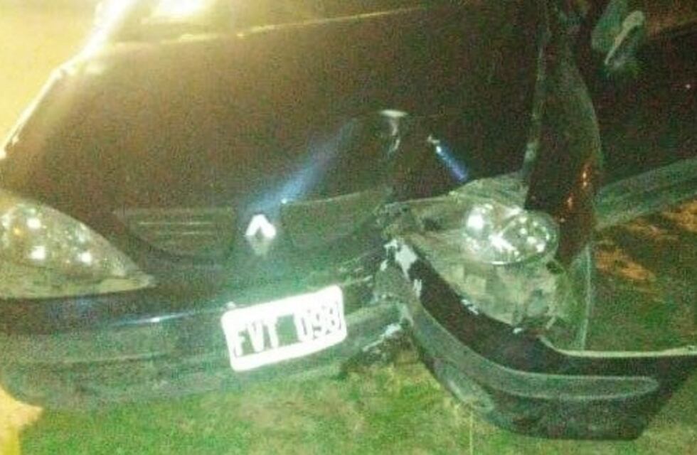 Un hombre que conducía borracho terminó dentro de una zanja