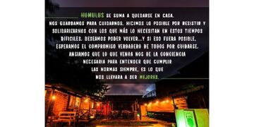 Dos bares de Iguazú cierran sus puertas por los casos de coronavirus