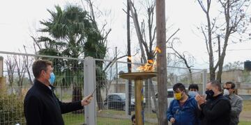 Inauguración obra de gas