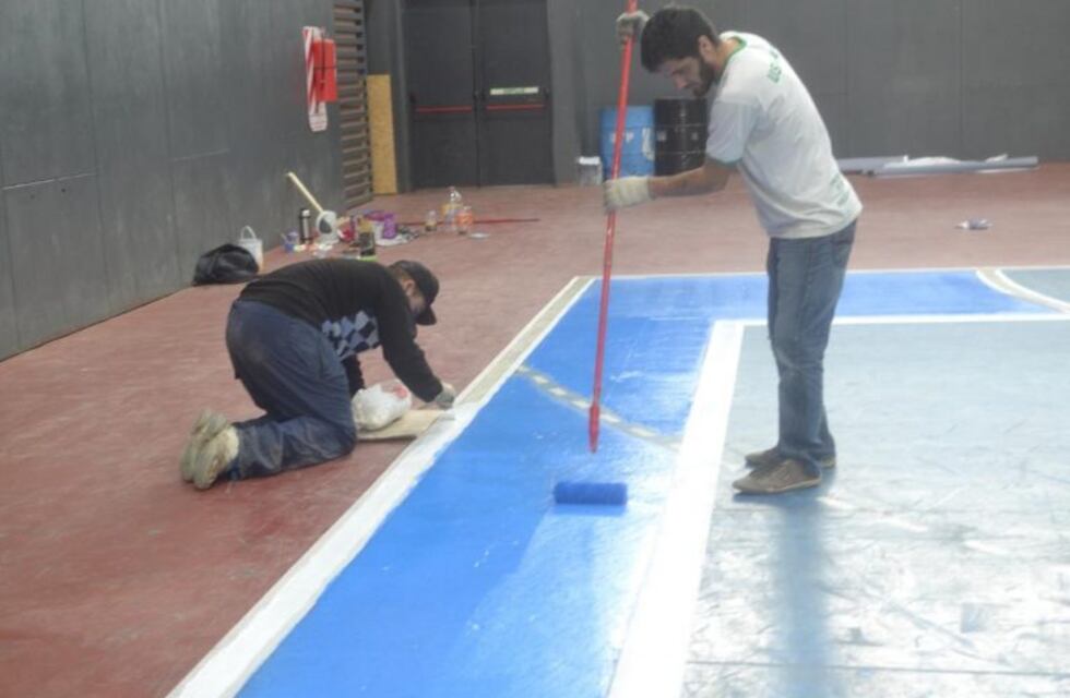 El Municipio acondiciona el "Cochocho" Vargas para el Nacional de Clubes de Futsal