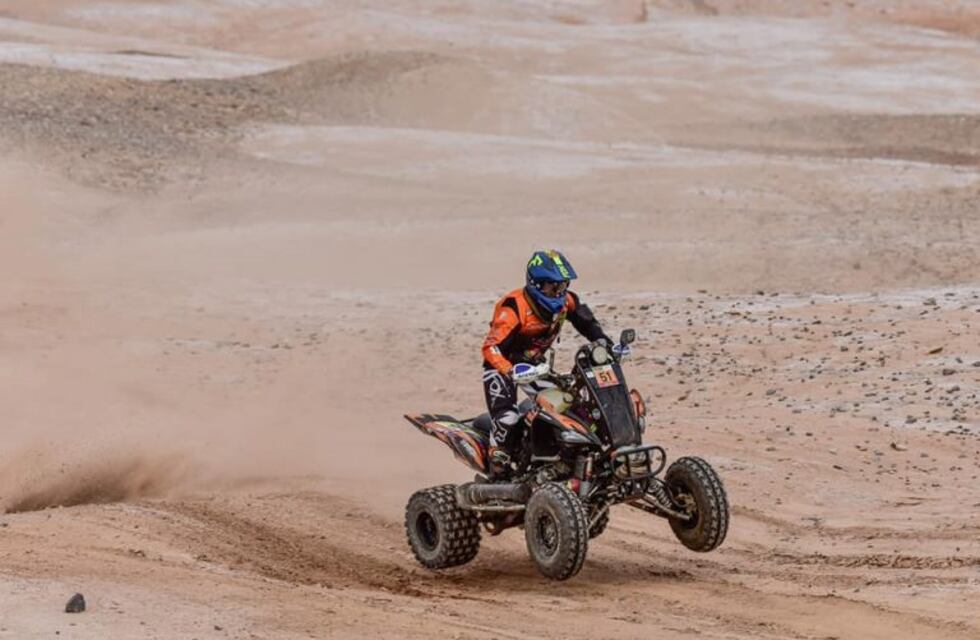 Andres Frini se quedó con la cuarta etapa en el SARR
