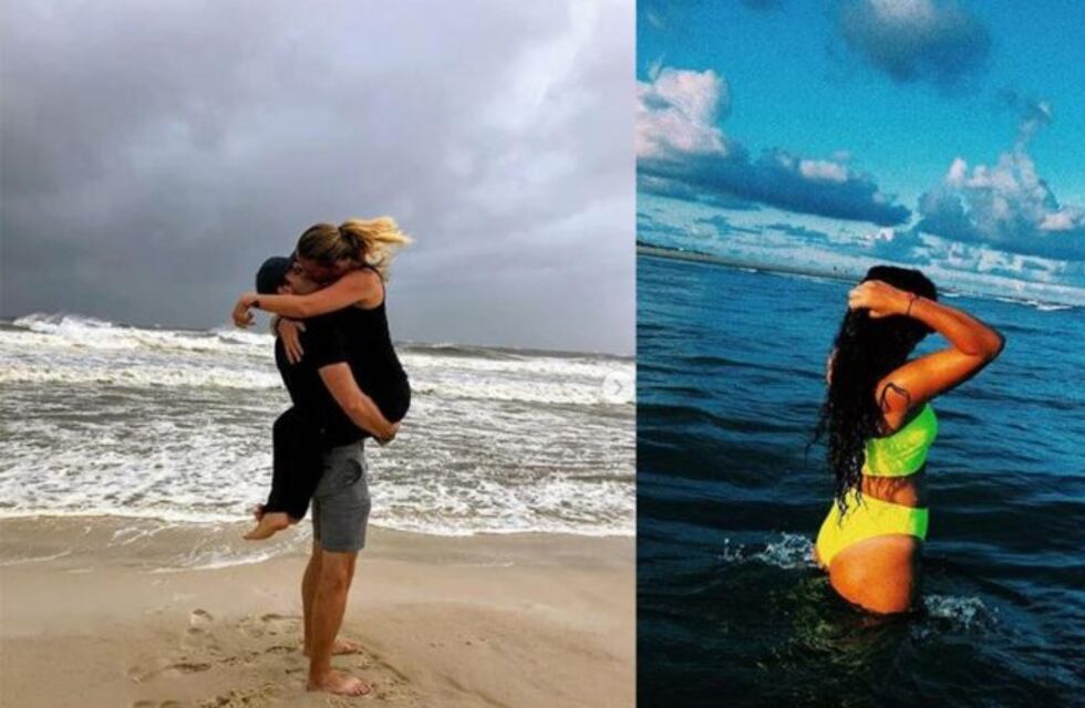 Suben fotos en la playa, a horas de la llegada del huracán Florence