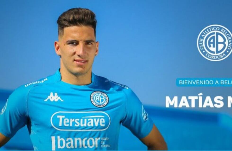 Belgrano sumó otro refuerzo: Matías Nani