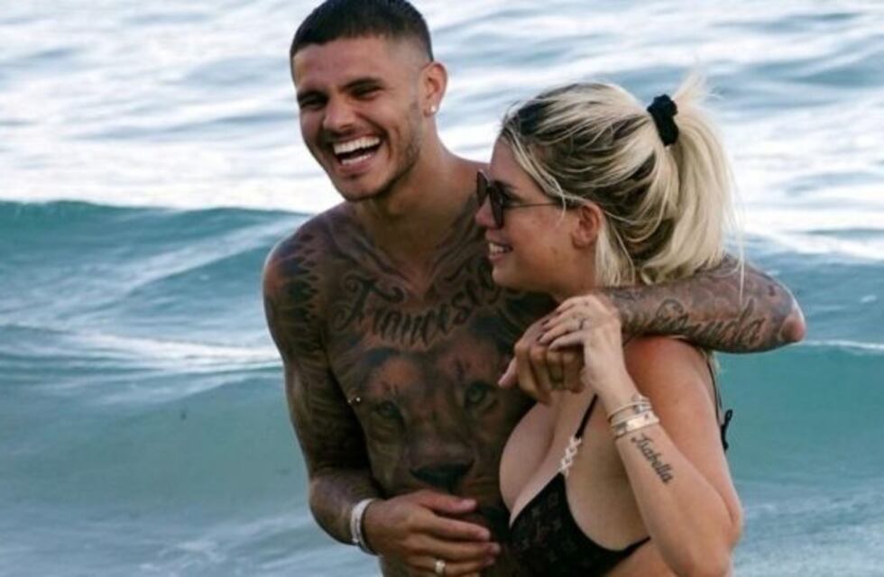 Moria mostró las fotos sin retoques de Wanda Nara en la playa