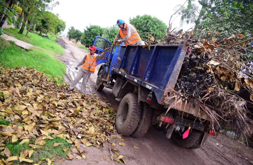 Recolección de residuos no convencionales en barrios en la ciudad