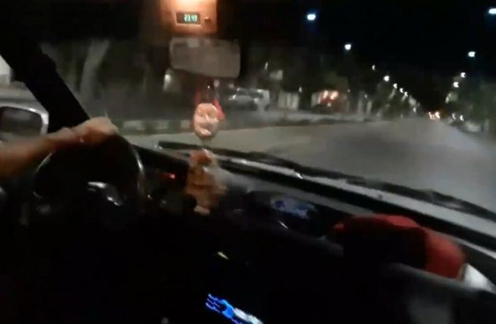 Video: el joven que chocó y mató a un hombre en zona sur se grabó conduciendo a gran velocidad