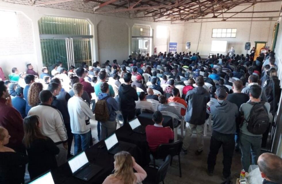 Comenzaron a capacitar a los candidatos para trabajar en la obra de Portezuelo del Viento