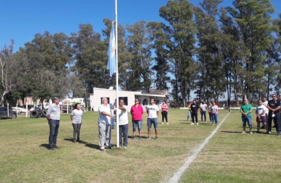 Los Hurones homenajearon a los Héroes de Malvinas
