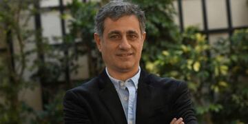 José Mansur, presidente de Godoy Cruz\u002E Foto: Orlando Pelichotti / Los Andes\u002E